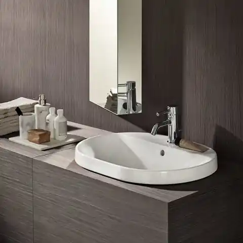 Geberit VariForm 50x45 cm beépíthető mosdó túlfolyóval 500.713.01.2Geberit Korlátozott ajánlat
