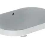 Azonnali szállítás Geberit VariForm 60x40 cm beépíthető mosdó túlfolyóval 500.728.01.2Geberit