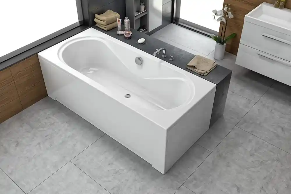 Kolpa-San Carmen 180x80 Beépíthető egyenes fürdőkád 741390Kolpa-San Kedvezmény