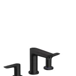 Biztonságos fizetés Hansgrohe Talis E 3-lyukú mosdócsaptelep automata lefolyó-garnitúrával matt fekete 71733670Hansgrohe