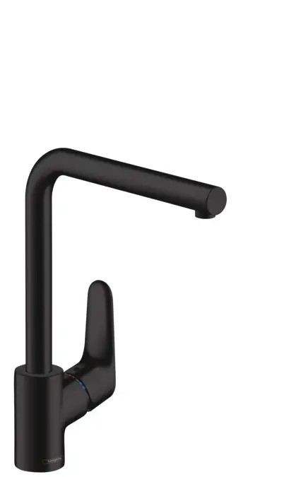 Korlátozott ajánlat Hansgrohe Focus egykaros konyhai csaptelep, matt fekete 31817670Hansgrohe