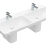 Gyors kiszállítás Villeroy & Boch Avento 120x47 cm mosdó túlfolyó nélkül CeramicPlus felülettel 4A23 CG R1 (4A23CGR1)Villeroy & Boch