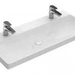 Villeroy & Boch Avento 100x47 cm mosdó 2 csaplyukkal túlfolyó nélkül 4156 A1 01 (4156A101)Villeroy & Boch Legnépszerűbb