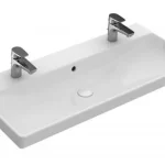 Villeroy & Boch Avento 100x47 cm mosdó 2 csaplyukkal 4156 A4 01 (4156A401)Villeroy & Boch Legjobb ár