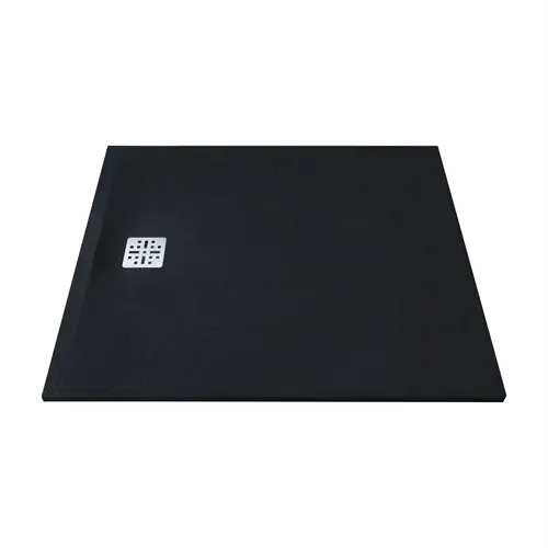 Szezonális akció Marmy Dolomite öntött márvány zuhanytálca 100x120 cm, CAVALLI BLACK 80 7852 10 12 54Marmy