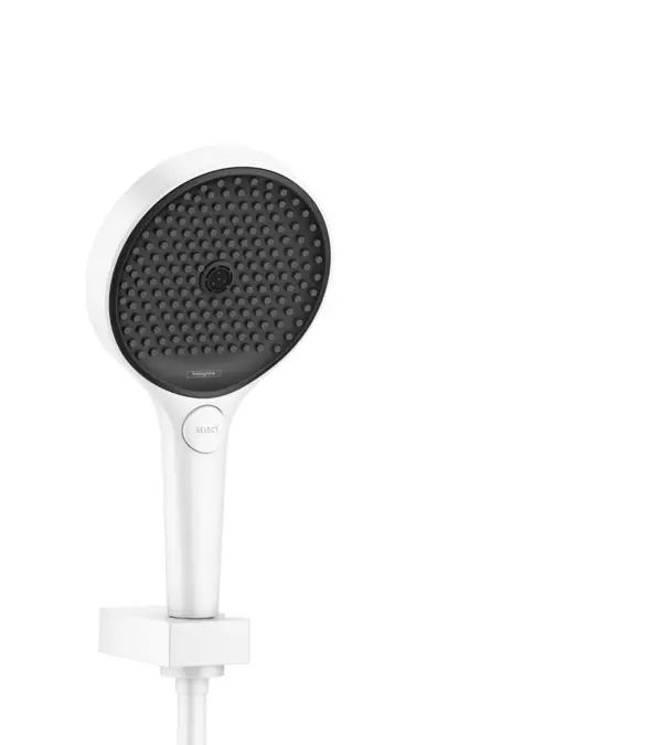 Biztonságos fizetés Hansgrohe Rainfinity Zuhanytartó szett 130 3jet 160 cm-es zuhanycsővel, matt fehér 26851700Hansgrohe