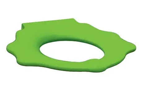 Geberit Bambini WC-ülőkarima gyermekeknek, támaszkodóval, teknősbéka design, zöld 573371000Geberit Azonnal elérhető
