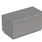 Legnépszerűbb Geberit iCon oldalsó kiegészítő szekrény egy fiókkal, padlón álló Magasfényű bevonat/Platina 840092000Geberit