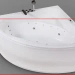 Wellis Bled 140x140 cm-es sarokkádhoz előlap AK00472Wellis Expressz szállítás