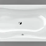 Expressz szállítás Wellis Aral 180x80 cm egyenes kád kádlábbal AK00545Wellis