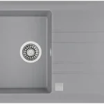 Teka Stone 50 B TG 1B 1D gránit mosogató, metálszürke 115330021Teka konyha Alacsony ár