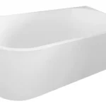Sapho AQUALINE TIBERA R 170x80 cm jobbos szabadon álló akril kád, fehér E1015Aqualine Árengedmény