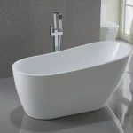 Azonnali szállítás AQUALINE TISA szabadonálló kád, 150x75cm, akril E1575Aqualine