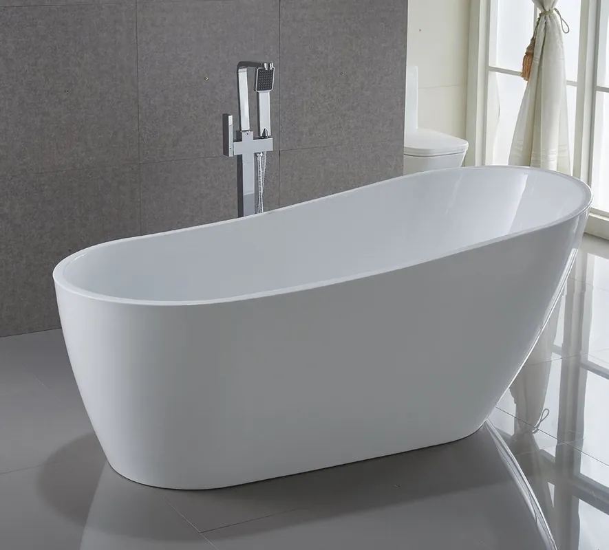 Nézd meg most AQUALINE TISA szabadonálló kád, 170x80cm, akril E1780Aqualine