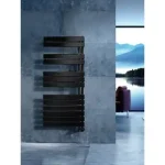 Bestseller AREZZO DESIGN Horizont Black 1355x550mm törölközőszárítós radiátor AR-HB13555Arezzo Design