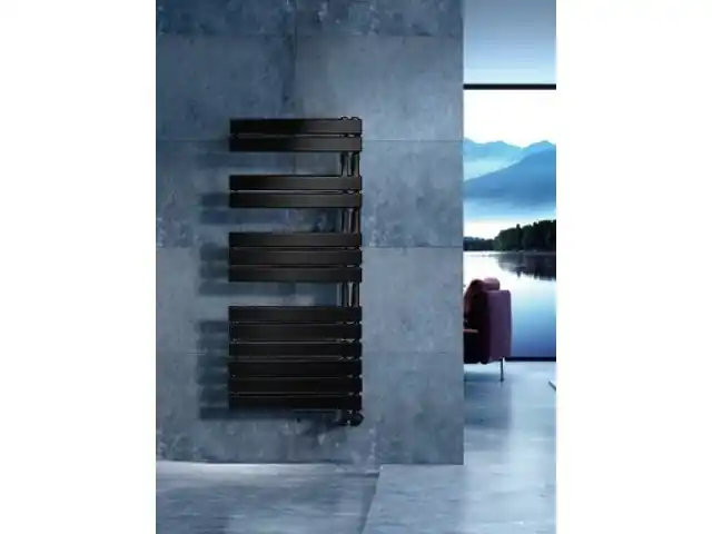 Bestseller AREZZO DESIGN Horizont Black 1355x550mm törölközőszárítós radiátor AR-HB13555Arezzo Design