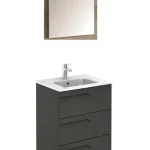 Kedvezményes ár Royo Bannio Vitale 60 fürdőszobabútor szett, Kyra mosdóval, nature grey 72988-KRoyo Bannio