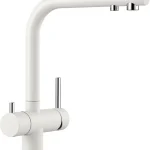 Népszerű Blanco FONTAS II mosogató csaptelep króm/fehér 523134Blanco