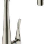 Különleges ajánlat Hansgrohe Metris Select M7117-H320 egykaros konyhai csaptelep kihúzható kifolyóval, rozsdamentes acél 73816800Hansgrohe