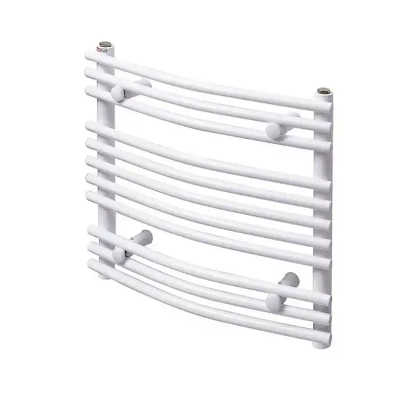 Biztonságos vásárlás Radeco Sonia A5-600/SL D profilos íves törölközőszárítós csőradiátor (1005 W, fehér, 1180x650 mm)Radeco