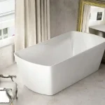 Expressz szállítás Sanotechnik ORLANDO 180x85 cm szabadon álló fürdőkád G9028Sanotechnik