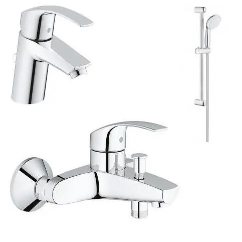 Gyors szállítás Grohe Eurosmart csaptelep szett SZP-GR7 (33265002, 33300002, 27598001)Grohe