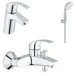 Grohe Eurosmart csaptelep szett SZP-GR5 (33265002, 33300002, 27799001)Grohe Olcsó
