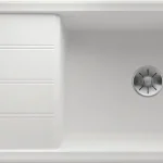 BLANCO Faron XL 6S Silgranit mosogató szűrőkosárral fehér 524807Blanco Legjobb ár