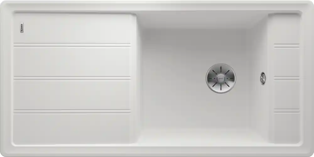 BLANCO Faron XL 6S Silgranit mosogató szűrőkosárral fehér 524807Blanco Legjobb ár