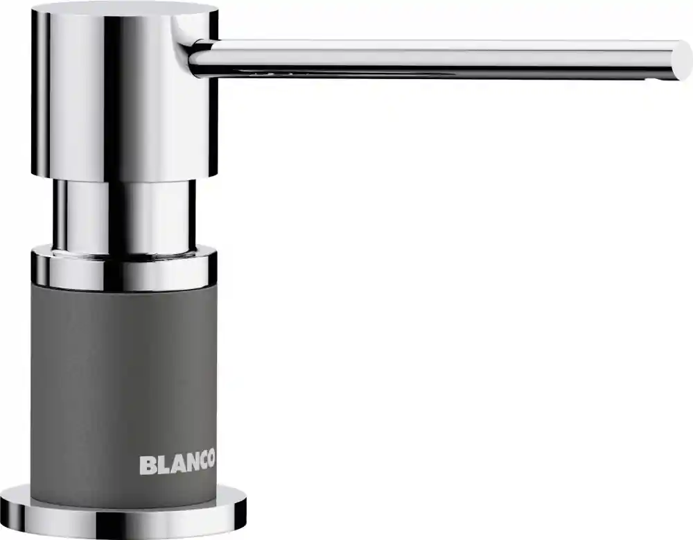 Blanco LATO silgránit mosogatószer adagoló, palaszürke/króm 525817Blanco Azonnal elérhető