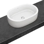Gyors szállítás Villeroy and Boch Architectura 60x40 cm ráültethető mosdó, túlfolyó nélkül CeramicPlus felülettel 412661R1Villeroy & Boch