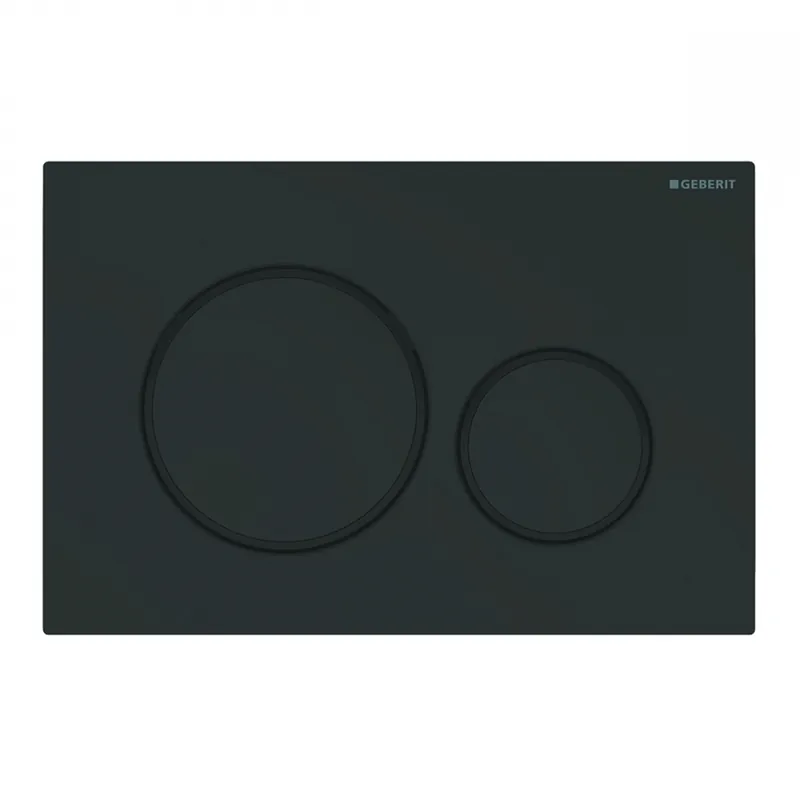 Népszerű Geberit Sigma 20 nyomólap matt fekete easy-to-clean bevonattal/fekete 115.882.16.1Geberit