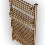 Végkiárusítás Radeco RETRO A5-600/P/CR design törölközőszárítós csőradiátor (730 W, fehér, 1250x635 mm)Radeco