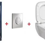 Grohe Rapid SL falsík alatti wc tartály komplett szett SZP-GR45 (38528001, 38505000, Roca-A34699L000, Roca-A8019D0004)Grohe Gyors szállítás