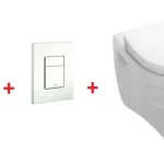 Expressz kézbesítés Grohe Rapid SL falsík alatti wc tartály komplett szett SZP-GR50 (38528001, 38732SH0, Alföldi-70681901, Alföldi-8780S501)Grohe