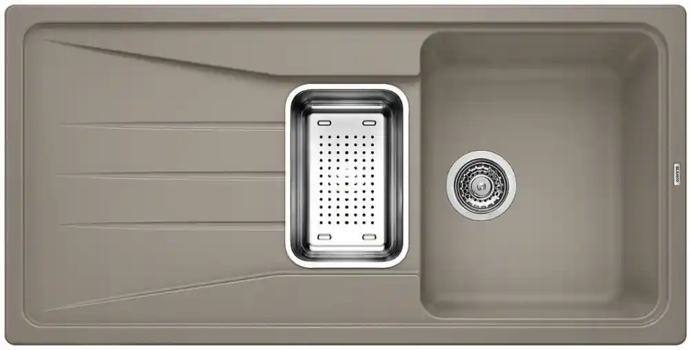 BLANCO SONA 6 S Gránit mosogató SILGRANIT PuraDur, tartufo 519687Blanco Prémium