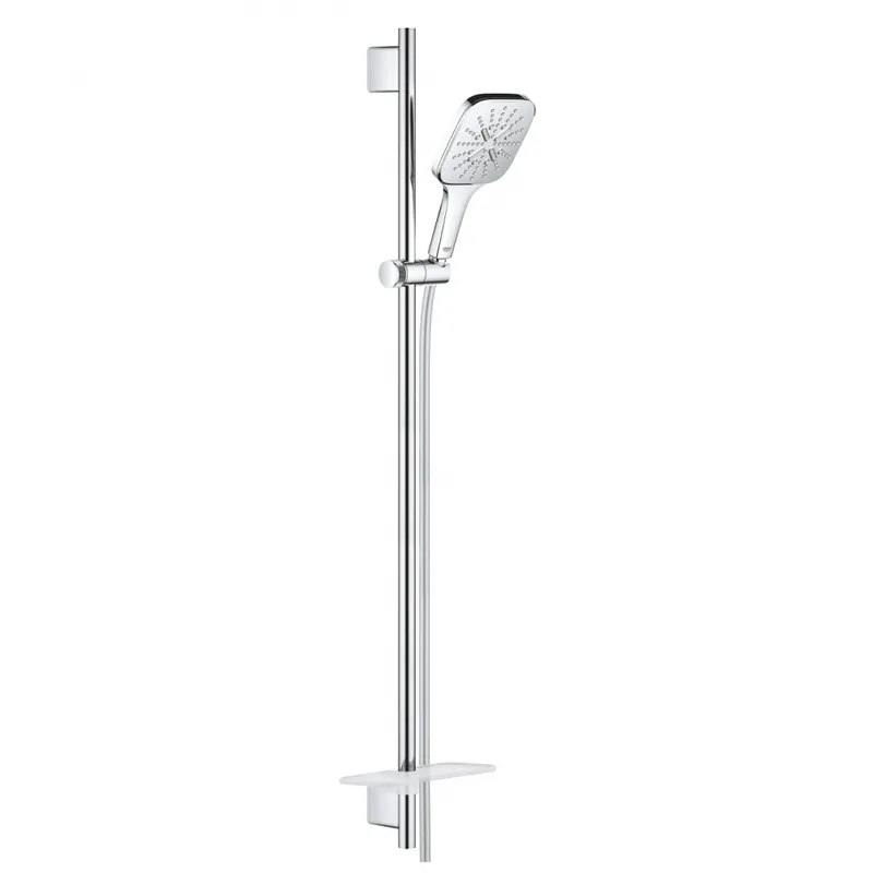 GROHE Rainshower SmartActive 130 Cube Rudas zuhanygarnitúra, 3 féle vízsugaras kézizuhannyal, króm 26586000Grohe Szuper ajánlat