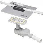 Ne maradj le Viega Advantix Cleviva zuhanylefolyó Visign C1 Advantix-ráccsal, 1000 mm 794507Viega