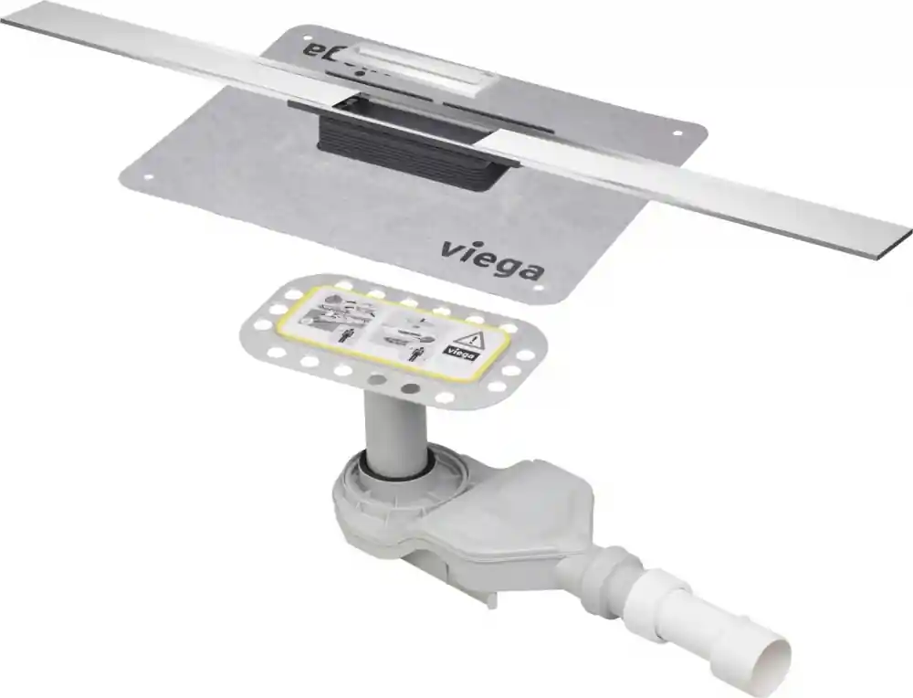 Ne maradj le Viega Advantix Cleviva zuhanylefolyó Visign C1 Advantix-ráccsal, 1000 mm 794507Viega