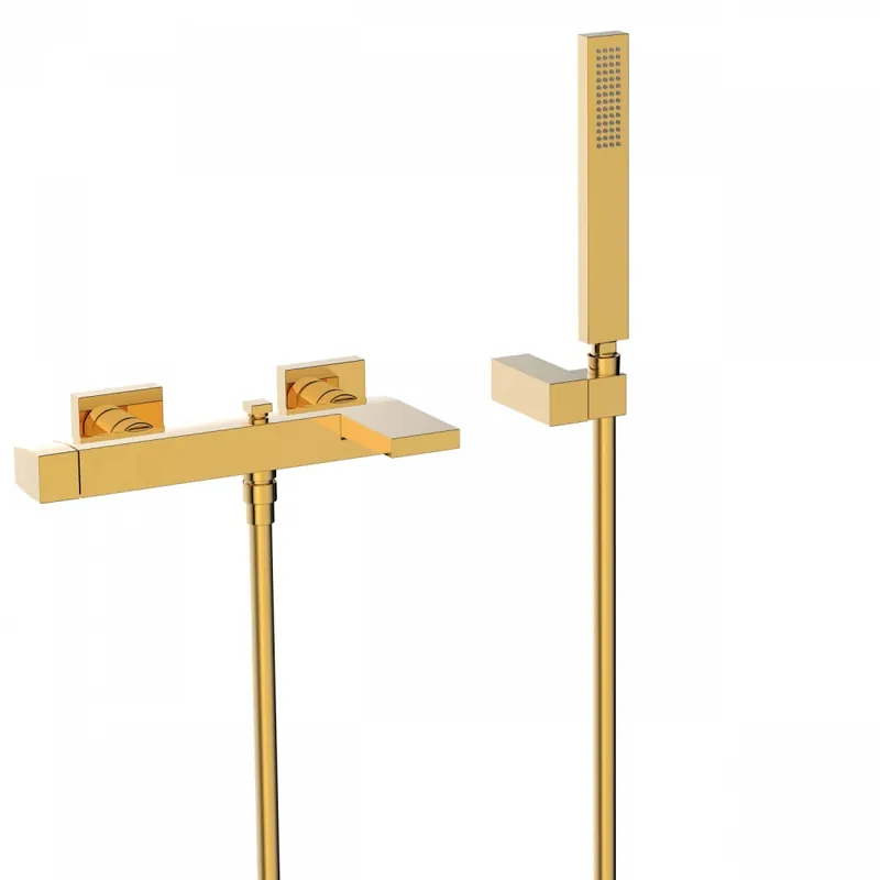 Outlet Tres Slim Exclusive kádtöltő csaptelep, arany 20217001ORTres
