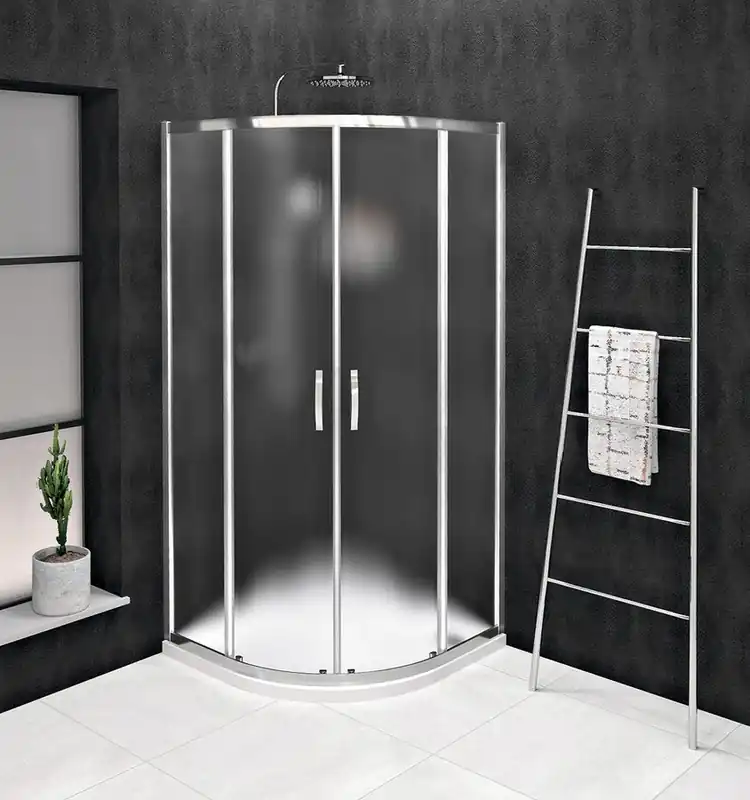 Vásárlói kedvenc Sapho GELCO SIGMA SIMPLY 80x80 íves zuhanykabin brick üveggel, króm GS6580Sapho
