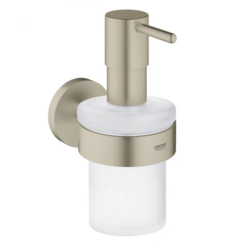 Legkelendőbb Grohe Essentials szappanadagoló tartókonzollal matt nikkel 40448EN1Grohe