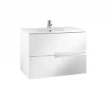 Roca Victoria-N 80 cm fürdőszoba bútor mosdóval, fényes fehér A855832806Roca Népszerű