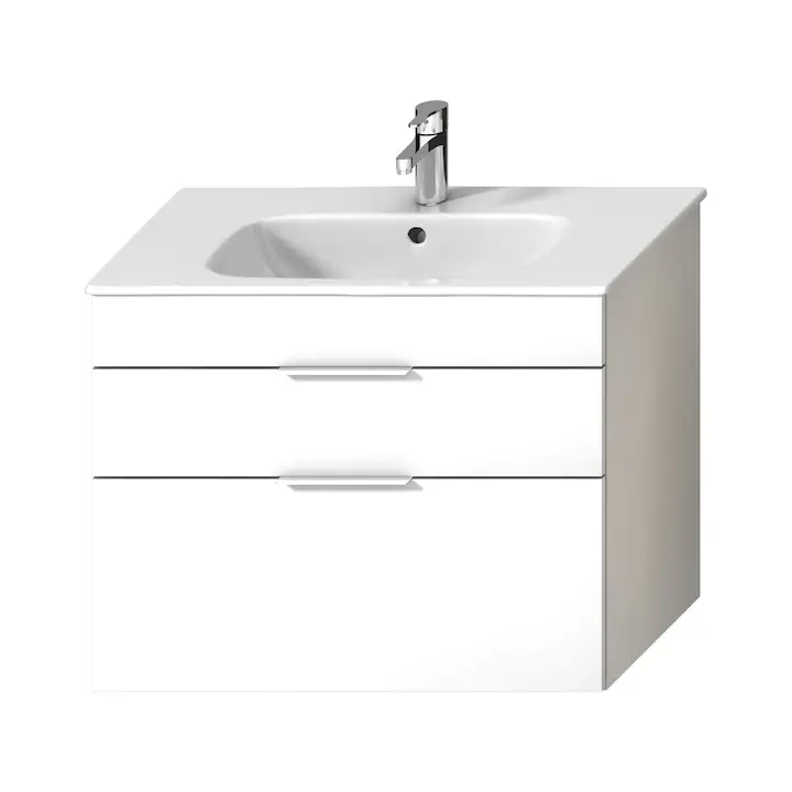 Expressz szállítás Jika Deep by Jika 80 cm szekrény mosdóval, fehér H41J6154023001Jika