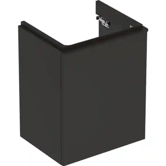 Biztonságos vásárlás Geberit Smyle Square alsó szekrény kézmosóhoz, egy ajtóval, balra nyíló, 49.2x61.7x40.6cm, matt lakkozott láva 500.364.JK.1Geberit