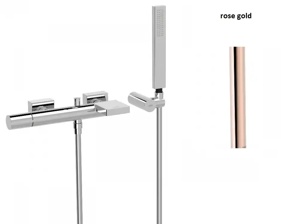 Árcsökkenés Tres Project kádtöltő csaptelep, rose gold 21117001OPTres