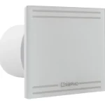 Biztonságos vásárlás Sapho GLASS ventilátor, 8W, 100mm, fehér GS101Sapho