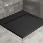 Radaway Teos C 90x90 cm szögletes öntöttmárvány zuhanytálca, fekete HTC9090-54Radaway Exkluzív ajánlat