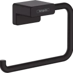 Hansgrohe AddStoris wc papír tartó fedlap nélkül, matt fekete 41771670Hansgrohe Prémium