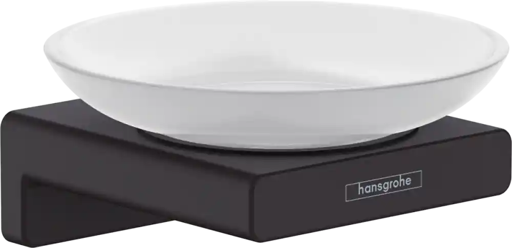 Biztonságos vásárlás Hansgrohe AddStoris szappantartó, matt fekete 41746670Hansgrohe